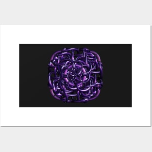 Rings of Purple Posters and Art